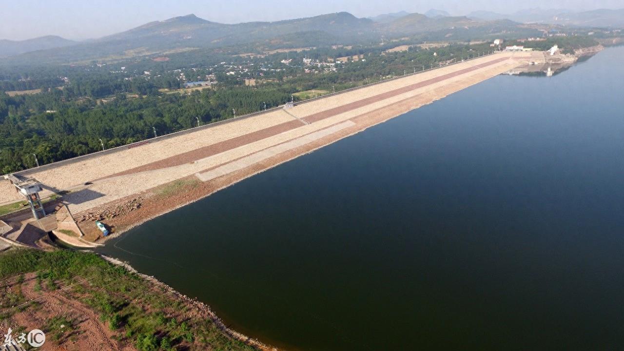 河南省颍河流域水库——白沙水库