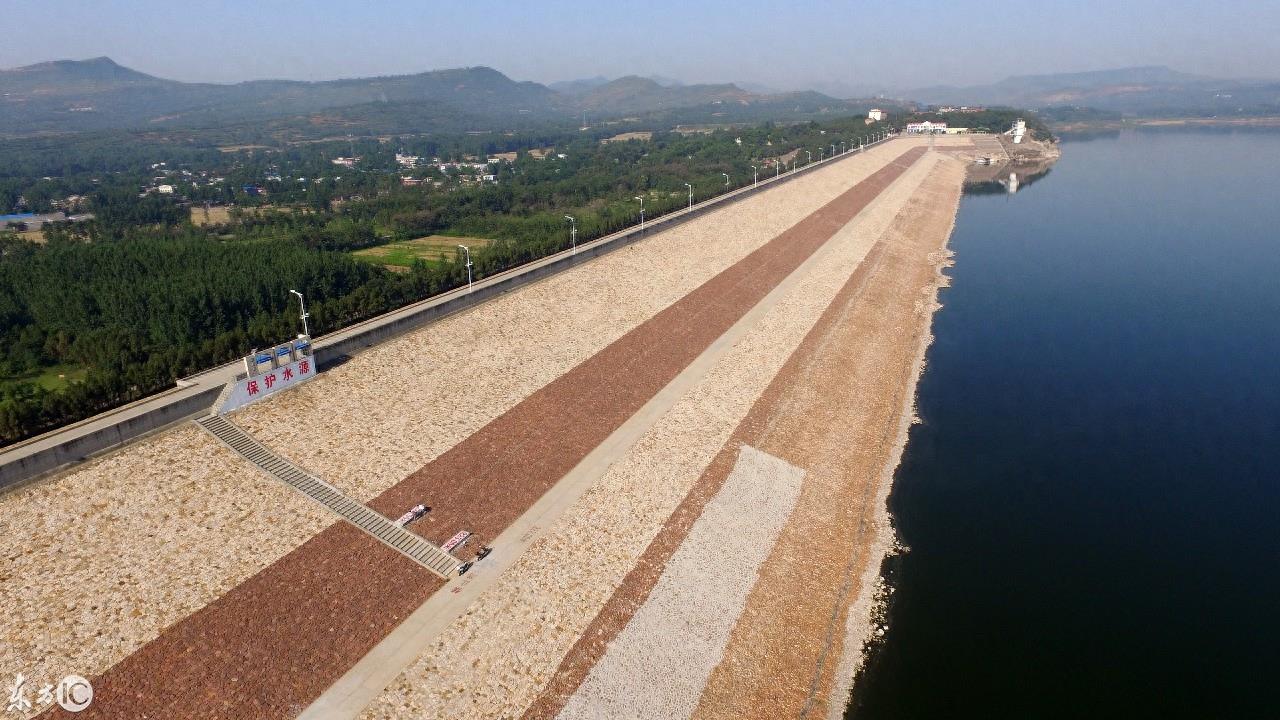 河南省颍河流域水库——白沙水库