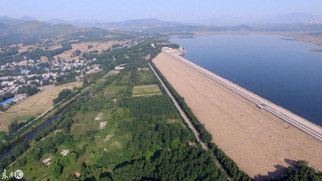 河南省颍河流域水库——白沙水库