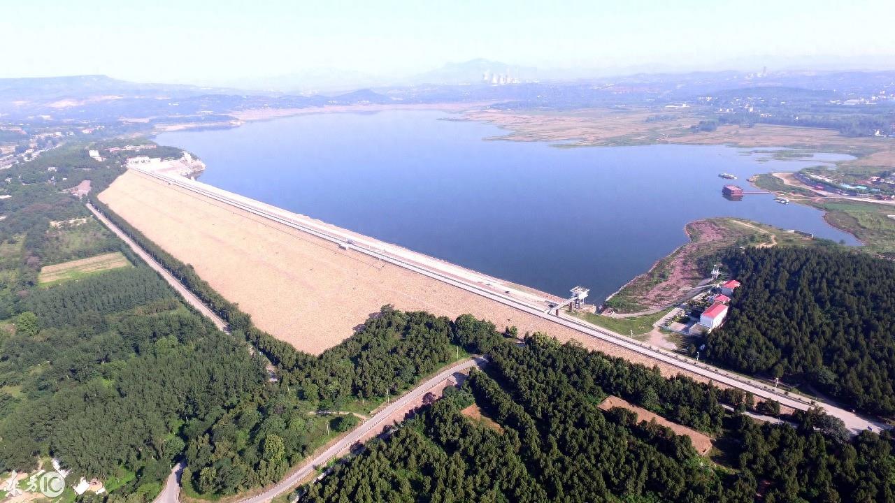 河南省颍河流域水库——白沙水库