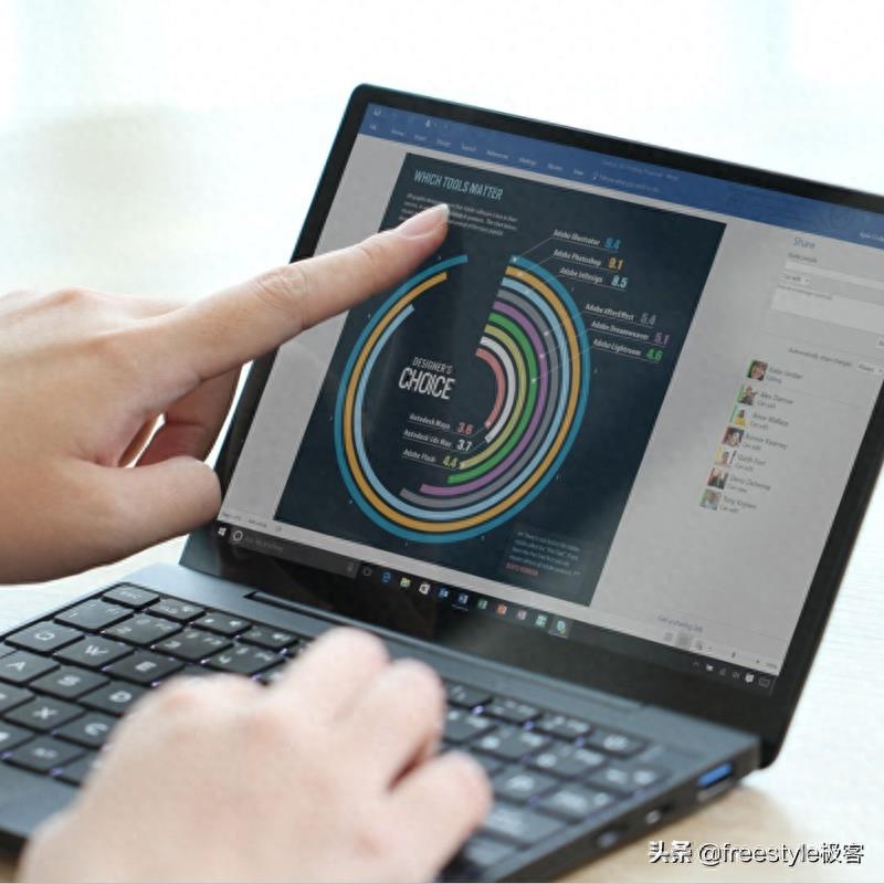 神奇小本实拍图曝光，比苹果笔记本电脑小很多